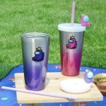 유유 어몽어스 피규어 아이스 스텐 텀블러 400ml - 에누리 가격비교