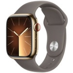 Apple 워치 시리즈9 41mm Cellular 골드 스테인리스 스틸 [스포츠밴드] - 에누리 가격비교