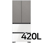 삼성전자 비스포크 김치플러스 키친핏 바이브+글램 RQ42C94R2AP (다크그레이+화이트) - 에누리 가격비교