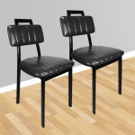비엠코리아 H 에이치 식탁의자 [2개] - 에누리 가격비교