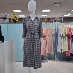 꼼빠니아 셔츠형 프린트 원피스 CADU4-WKO010 - 에누리 가격비교