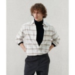 마인드브릿지 올데이 체크 오버핏 셔츠 MXWS7152 - 에누리 가격비교