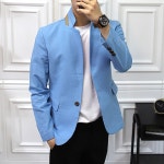 후앙스 린넨 차이나 배색카라 자켓 CFJK6459 - 에누리 가격비교