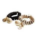 제이로렌 진주 포인트 전화선 헤어끈 H0340 - 에누리 가격비교