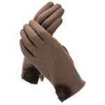 레노마 스마트터치 밍크엣지 모 장갑 RU-25964 - 에누리 가격비교