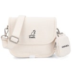 캉골 럭키 캔버스 미니 크로스백 Ⅱ_3242 [아이보리] - 에누리 가격비교