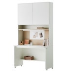 한샘 티오 일자 책상세트 6단 1200+2단도어+조명 [120x60cm] - 에누리 가격비교