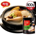 하림 고향 즉석 삼계탕 3팩 선물세트 [1개] - 에누리 가격비교