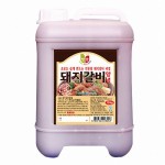 (주)청우식품 첫맛 돼지갈비양념 10kg [1개] - 에누리 가격비교