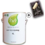 노루페인트 순앤수 100 수성 내부 페인트 간단세트 [4L] - 에누리 가격비교