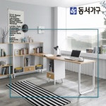 동서가구 네오 2인용 기본형 책상 2400 책장 세트 [240x55cm] - 에누리 가격비교