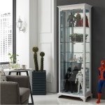 모던탑21 캐슬 5단 유리 장식장 600 - 에누리 가격비교