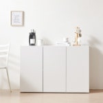 홈인홈 페이버릿 화이트 2단 슬림 수납장 1200 - 에누리 가격비교