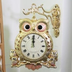 바이오메이트 하이아트 쥬얼리 도금부엉이 양면시계 HSB-254 - 에누리 가격비교