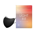필나인 라이트핏 프리미엄 컬러 KF94 중형 모던블랙 25개입 [125개] - 에누리 가격비교