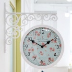 행복디자인 로즈가든 양면시계 - 에누리 가격비교