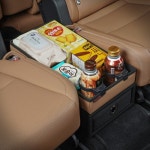 케이엠모터스 크레이지몬스터 2열 수납 테이블 현대 디 올 뉴 싼타페 MX5 전용 - 에누리 가격비교