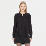 SISLEY 토리 러플 콩단추 블라우스 SAWS03411 - 에누리 가격비교