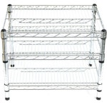 코랙코리아 3단 25파이 산업용 메탈랙 1070x610 [45cm(높이)] - 에누리 가격비교