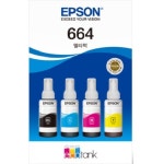 EPSON 정품 664 (T664670) 4색 세트 [9개] - 에누리 가격비교