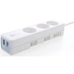 에스와이컨텍 네모탭 더슬림 3구 개별스위치 USB 45W 초고속충전 멀티탭 [1.5m] - 에누리 가격비교