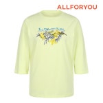 올포유 원포인트 프린팅 라운드 티셔츠 ALTRN3121-203 - 에누리 가격비교