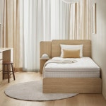 까사미아 뉴라임 조명헤드 수납 침대 SS [굳슬립문21독립] - 에누리 가격비교