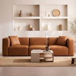 삼익가구 베이그 프리미엄 천연가죽 소파 4인용 [스툴별도] - 에누리 가격비교