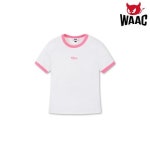 waac Logo 크루넥 티셔츠 WWTCM24302WHX - 에누리 가격비교