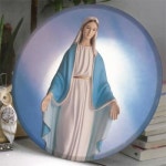 꾸밈 LED 성모마리아 액자 무드등 25cm - 에누리 가격비교