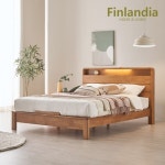 핀란디아 로렌스 원목 평상형 침대 Q [드림온24독립] - 에누리 가격비교