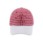 마틴골프 깅엄체크 볼캡 레드 QACW10176 - 에누리 가격비교