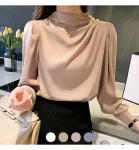 예쎄 하프넥셔링 엘레강스 실크 블라우스 S4FBL034A - 에누리 가격비교