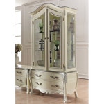 진영가구 페라보 원목 크림화이트 양문장식장 - 에누리 가격비교