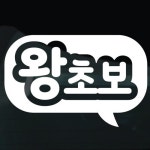 디자인황소 초보운전 스티커 36 왕초보 말풍선 - 에누리 가격비교