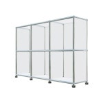 N127 모듈 낮은 서재 거실 책장 3x2 - 에누리 가격비교