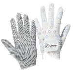 브렌스 파크골프 하트패턴 합피 여성용 장갑 양손 [1개] - 에누리 가격비교