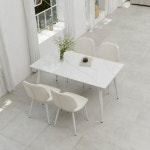 아도라하우스 J1273 사각 세라믹 식탁 1400 [의자4개] - 에누리 가격비교