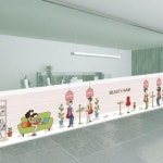 낭만창고 뮤럴실사 시트지 우먼라이프 헤어샵 nang376 [1장, 100cm x 100cm] - 에누리 가격비교