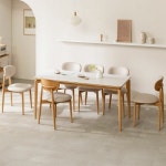 장인가구 해롤드 다이닝 포세린 세라믹 식탁 1800 [의자6개] - 에누리 가격비교