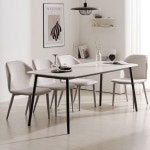 보니애가구 린츠 포세린 세라믹 식탁 1800 [의자6개] - 에누리 가격비교