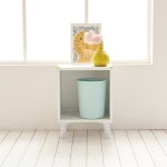 히트가구 H6413 화이트 다리형 오픈 협탁 395 - 에누리 가격비교