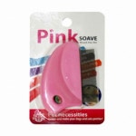 쏘아베 핑크 안면빗 반달형 브러쉬 - 에누리 가격비교