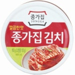 대상 종가 깔끔한맛 김치 (캔) 160g [5개] - 에누리 가격비교