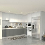 한샘 인생키친S ㄱ자 키큰장+냉장고장형 [~5.9m] : 에누리 가격비교