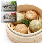 나래식품 산동 매운 찐만두 180g x 5개 + 찐만두 180g x 5개 - 에누리 가격비교