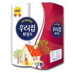 우리집 화장지 23m (12롤) [1팩] - 에누리 가격비교
