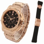 발키리 VALKYRIE V-7075AG 발키리 다스크로노 V-7075AG 올골드 골드메탈밴드실리콘밴드 남성용 시계 - 에누리 가격비교