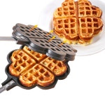 킹서진 도우 하트 와플팬 4구 (18.5cm) - 에누리 가격비교