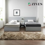 지베스 타라 호텔 평상형 패밀리침대 SS+SS [7존독립스프링] - 에누리 가격비교